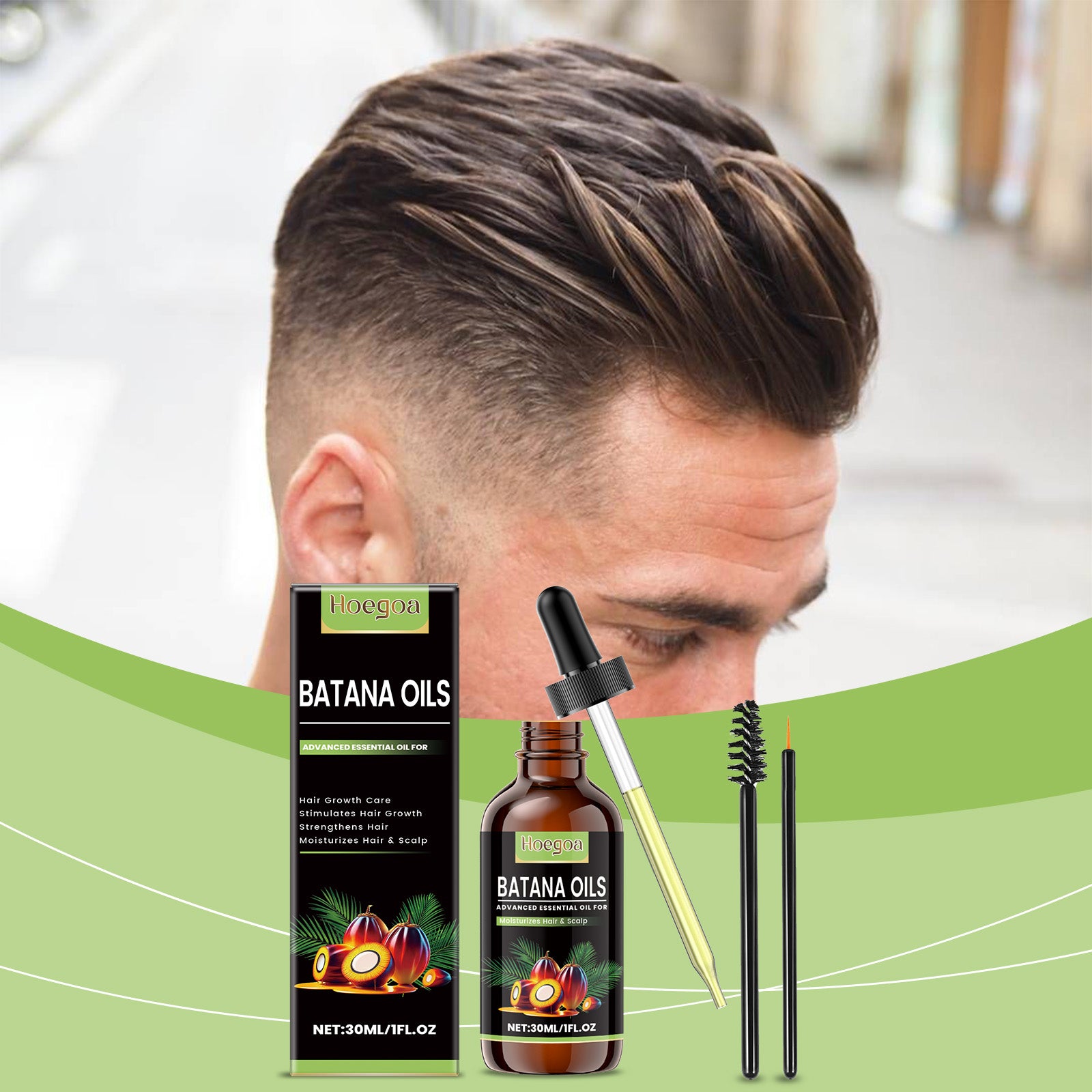 Batana hair care, growth and eyelashes oil