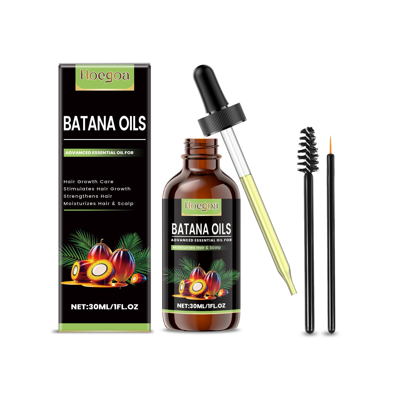 Batana hair care, growth and eyelashes oil