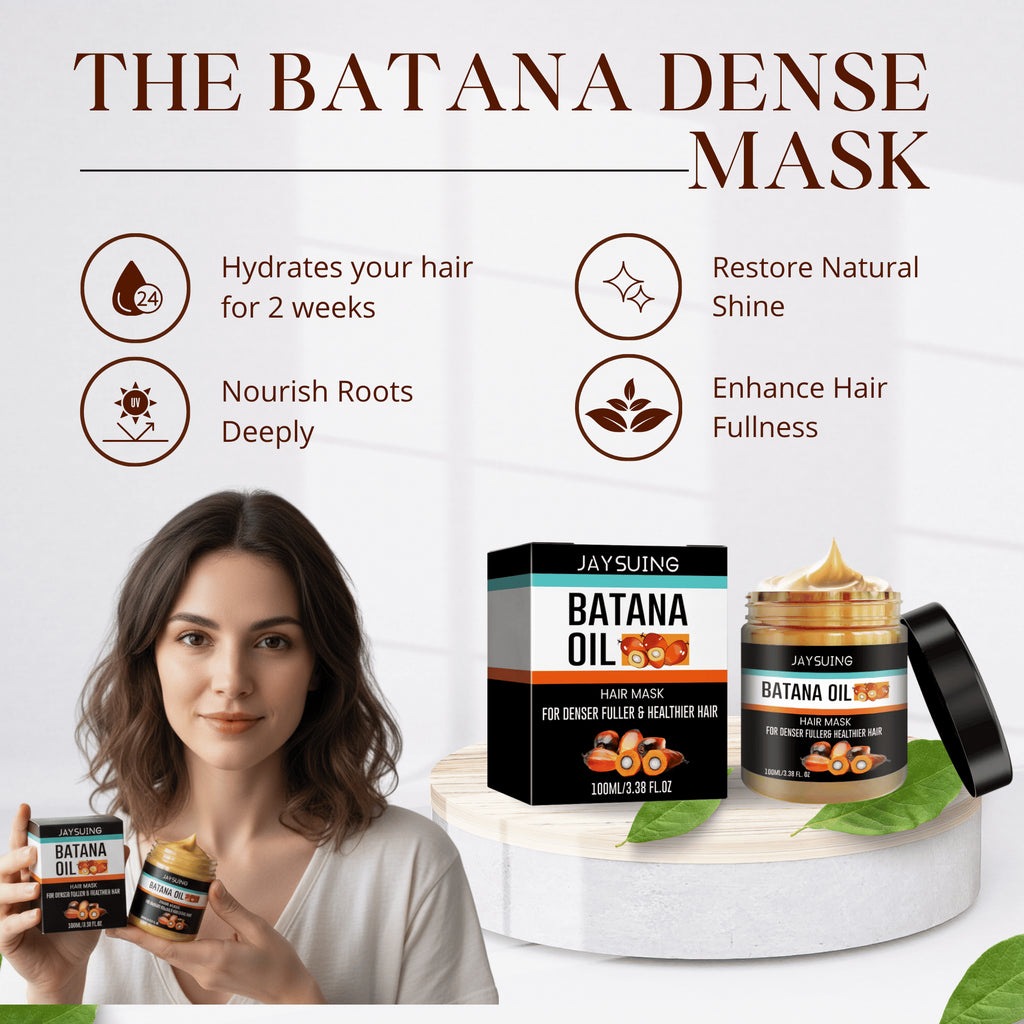 Batana Dense Hair Mask, Deep Moisturizing Repair Dye Perm Hair