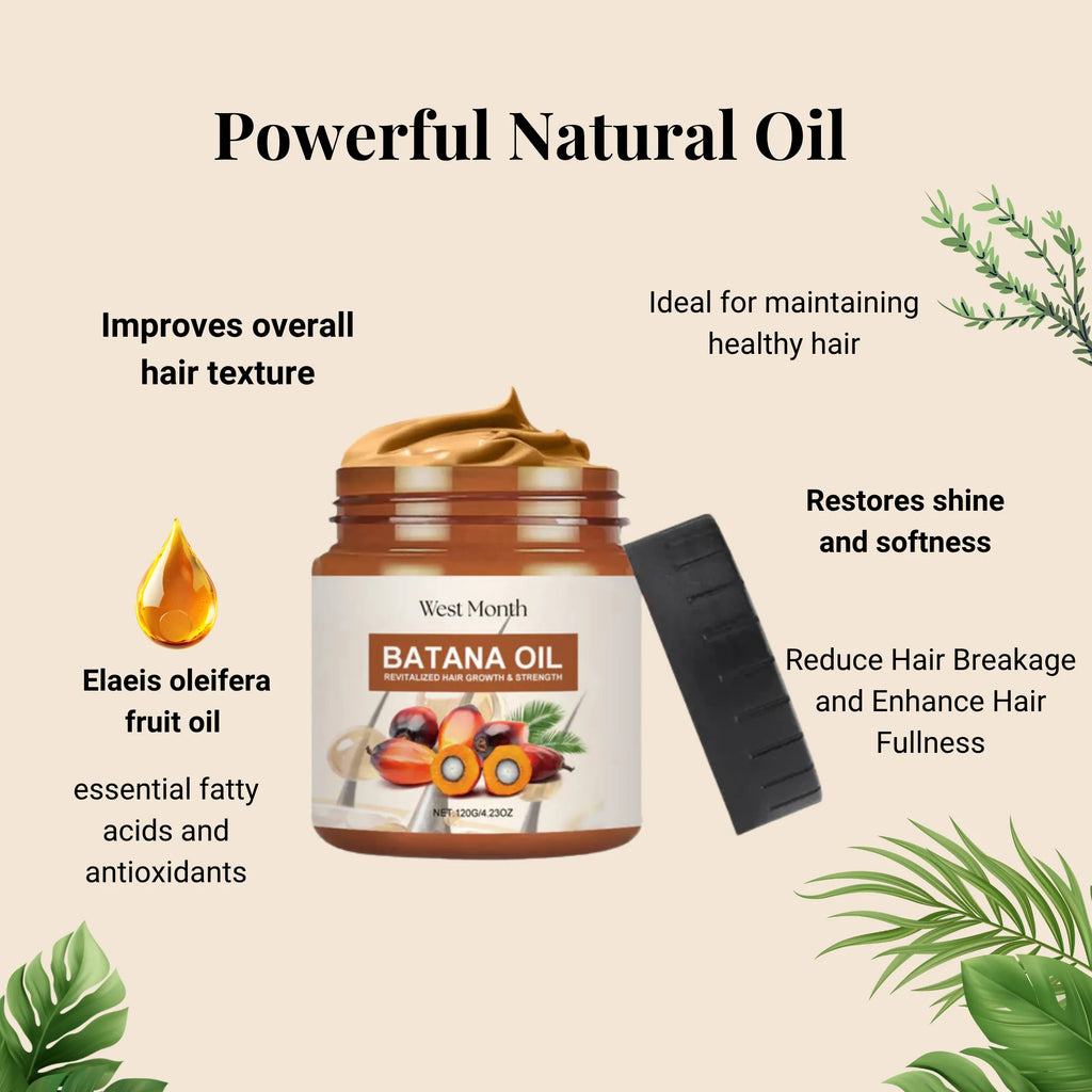 Batana Nourishing Hair Conditioner Restores Dry and Softens Hair