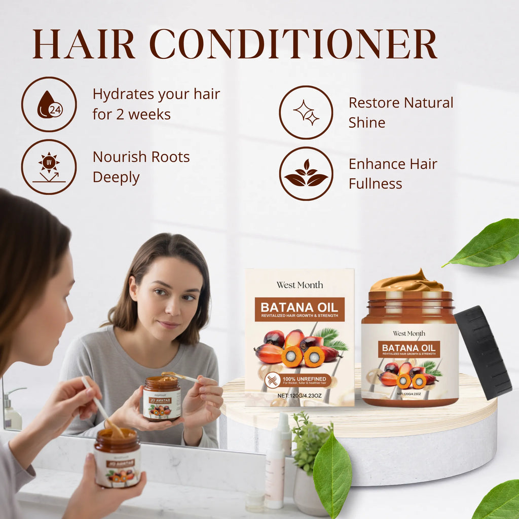 Batana Nourishing Hair Conditioner Restores Dry and Softens Hair