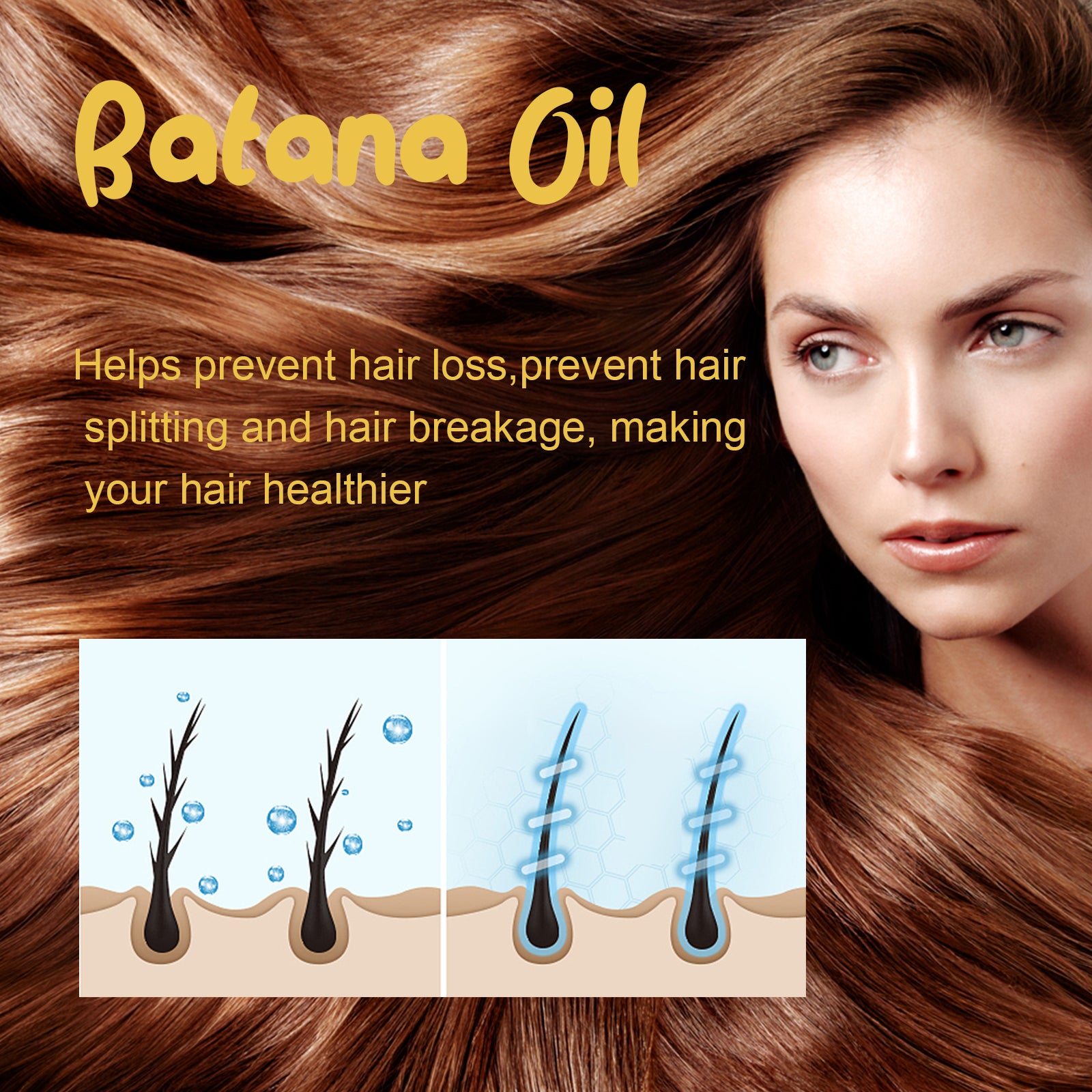 Batana Hydrating Hair Oil, Repair, Sere Soft Thick Hair